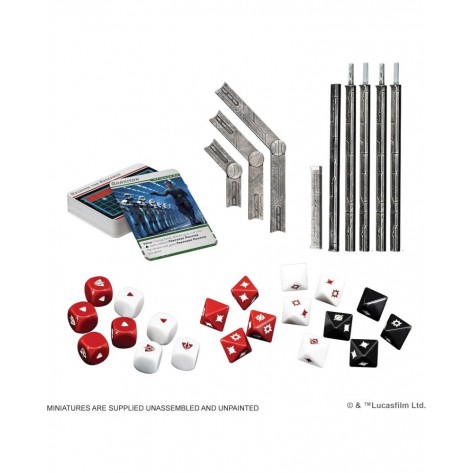 Настолна игра за двама Star Wars: Legion - Galactic Empire Starter Set - Стратегическа