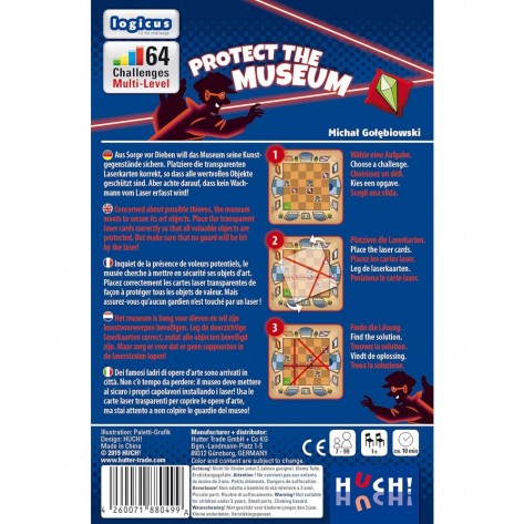 Настолна соло игра Protect the Museum - Семейна