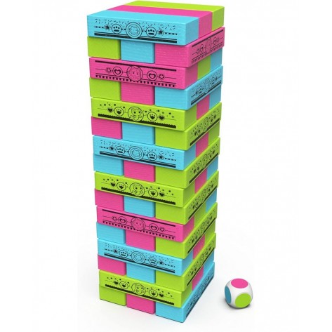 Настолна игра Spin Master: Gabby's Dollhouse Jumbling Tower - Детска