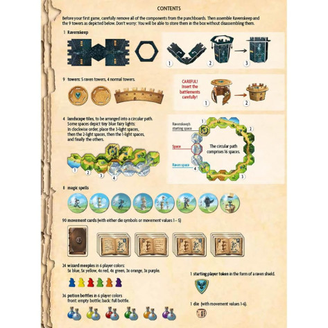 Настолни игри Wandering Towers - Семейна