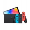 Конзола Nintendo Switch OLED - Red & Blue + Steelplay Adventure Wireless Controller Bundle