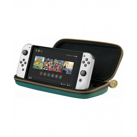 Конзола Nintendo Switch OLED - White + Zelda Travel Case