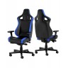 Гейминг стол noblechairs - EPIC Compact , черен/карбон/син