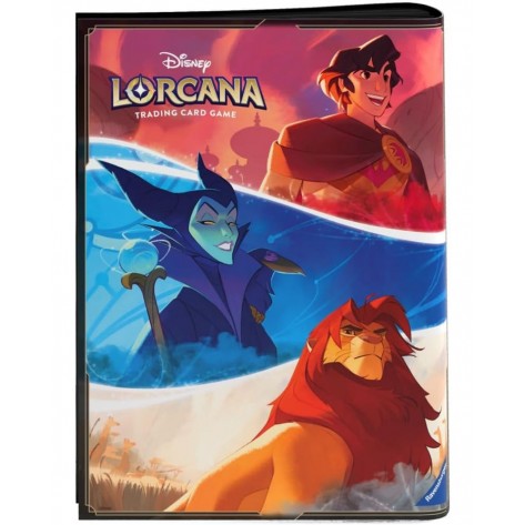 Папка за съхранение на карти Ravensburger - Disney Lorcana TCG: Shimmering Skies: Nicholas Kole 9-Pocket Card Portfolio