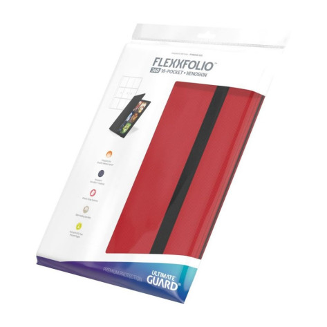 Папка за съхранение на карти Ultimate Guard Flexxfolio - Червена (360 бр)