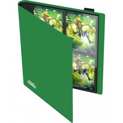 Папка за съхранение на карти Ultimate Guard Flexxfolio - Зелена (160 бр.)