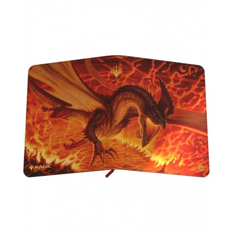 Папка за съхранение на карти Ultimate Guard Zipfolio 18-Pocket Xenoskin Magic the Gathering: Tarkir Dragonstorm - Magmatic Hellkite (360 бр.)