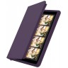 Папка за съхранение на карти Ultimate Guard Zipfolio Xenoskin - Лилава (320 бр.)