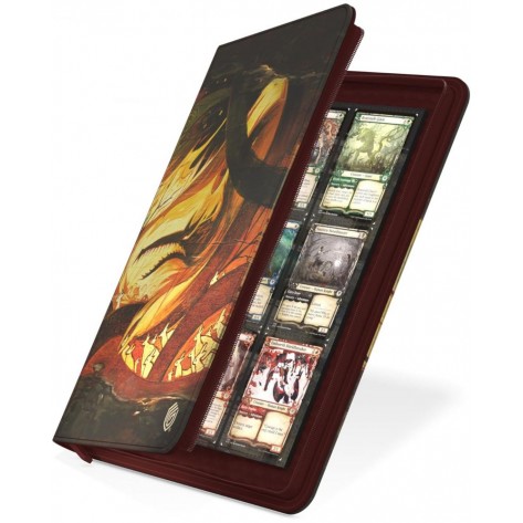 Папка за съхранение на карти Ultimate Guard Zipfolio 18-Pocket Xenoskin Magic the Gathering: Bloomburrow - Season of Loss (360 бр.)