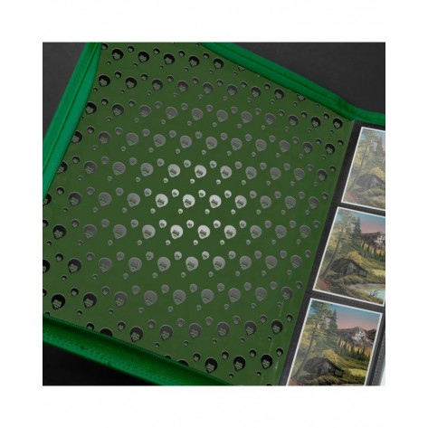 Папка за съхранение на карти Ultra Pro Bob Ross: Mountain Retreat 9-Pocket Zippered PRO Binder (360 бр.)