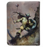 Папка за съхранение на карти Ultra Pro - Frank Frazetta: Warrior with Ball and Chain, 9-Pocket Zippered Premium Pro-Binder (360 бр.)