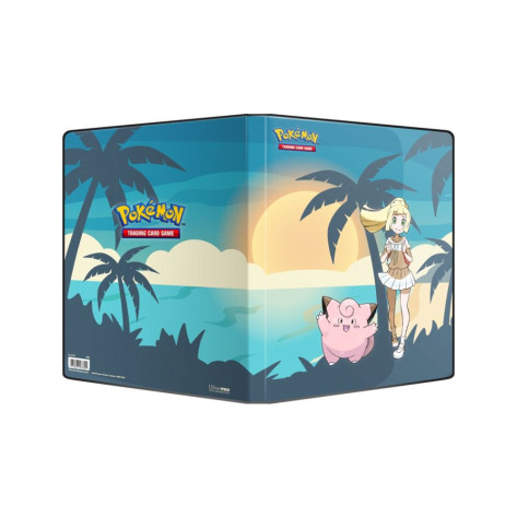 Папка за съхранение на карти Ultra Pro - Pokemon TCG: Lillie and Clefairy 9-Pocket Portfolio (180 бр.)