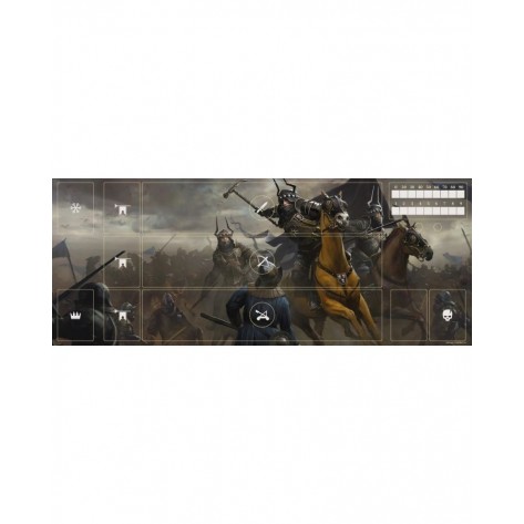 Подложка за игри с карти No Loading Games - Gwent Nilfgaard Playmat, 73 x 29 cm