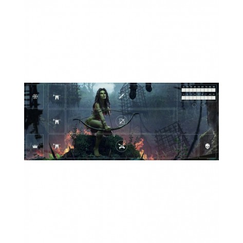 Подложка за игри с карти No Loading Games - Gwent  Scoia'tael Playmat, 73 x 29 cm