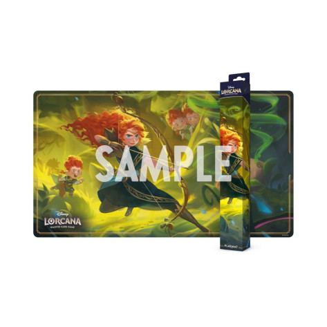 Подложка за игри с карти Ravensburger - Disney Lorcana TCG: Wilds Unknown - Merida