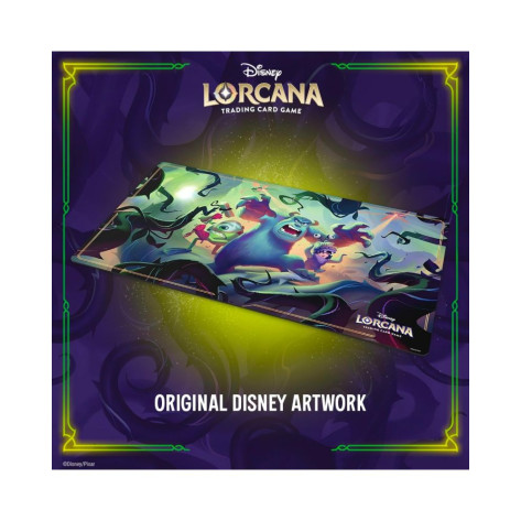 Подложка за игри с карти Ravensburger - Disney Lorcana TCG: Attack of the Vine! - Monsters Inc, Mike Wazowski, Sulley, and Boo