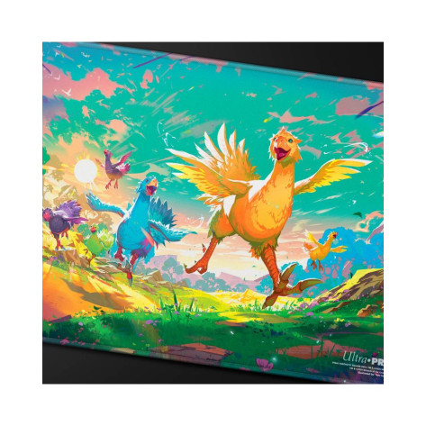 Подложка за игри с карти Ultra Pro Holofoil Playmat: Magic The Gathering: Final Fantasy - Chocobo