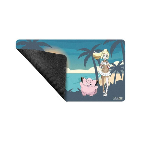 Подложка за игри с карти Ultra Pro - Pokemon TCG: Lillie and Clefairy Playmat