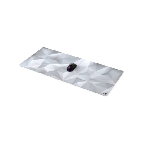 Подложка за мишка Endorfy - Crystal Onyx White, XL, бяла