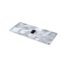 Подложка за мишка Endorfy - Crystal Onyx White, XL, бяла