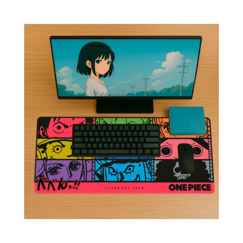 Подложка за мишка Grupo Erik – One Piece Olhares, XL, 80x35 cm