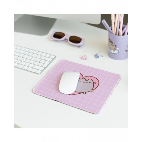 Подложка за мишка Grupo Erik - Pusheen Moments, S, лилава