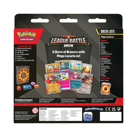 Pokemon TCG: Mega Lucario ex League Battle Deck