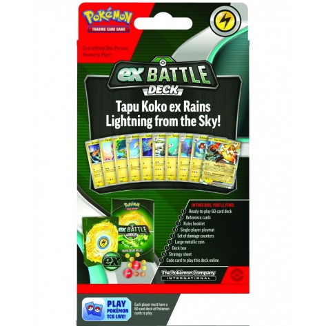 Pokemon TCG: October Ex Battle Deck - Tapu Koko