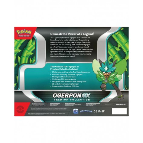 Pokemon TCG: Ogerpon Ex Premium Collection