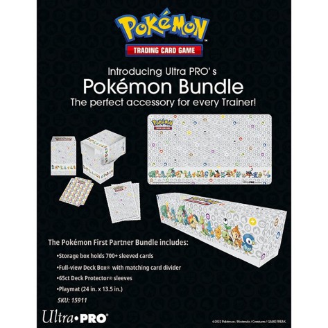 Pokemon TCG: Pokemon First Partner Accessory Bundle