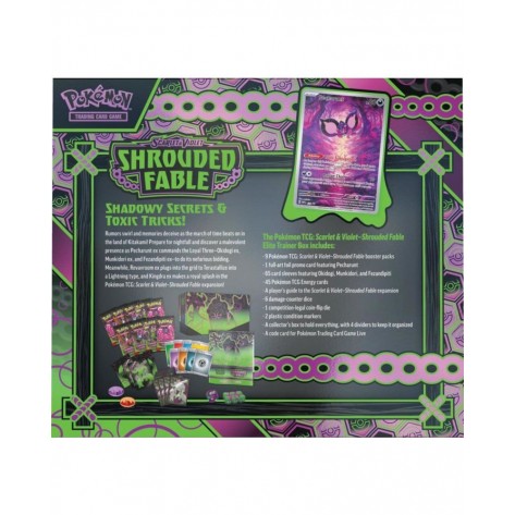 Pokemon TCG: Scarlet & Violet 6.5 Shrouded Fable Elite Trainer Box