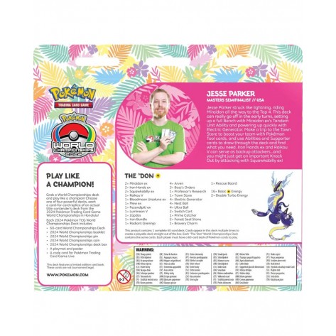 Pokémon TCG: World Championships Decks 2024 - Jesse Parker: The 'Don