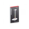 Поставка за слушалки FragON – Watchtower 2U RGB, бял, USB