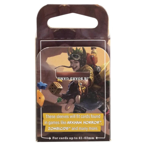 Протектори за карти Dragon Shield - American Mini, Clear/Non-Glare, 41 x 63 mm (100 бр.)