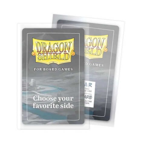Протектори за карти Dragon Shield - American Mini, Clear/Non-Glare, 41 x 63 mm (100 бр.)