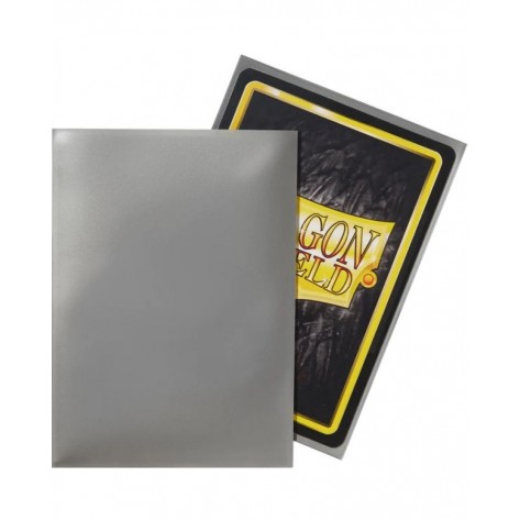 Протектори за карти Dragon Shield Classic Sleeves - Silver (100 бр.)