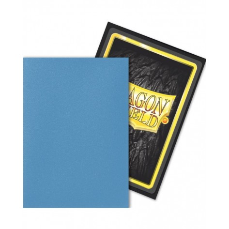 Протектори за карти Dragon Shield Dual Sleeves - Small Matte Lagoon (60 бр.)