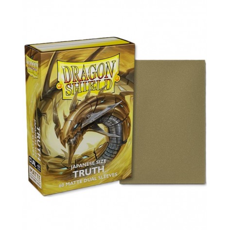 Протектори за карти Dragon Shield Dual Sleeves - Small Matte Truth (60 бр.)