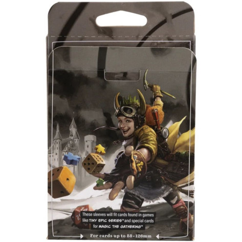 Протектори за карти Dragon Shield - Grand Standard, Clear/Non-Glare, 88 x 126 mm (100 бр.)