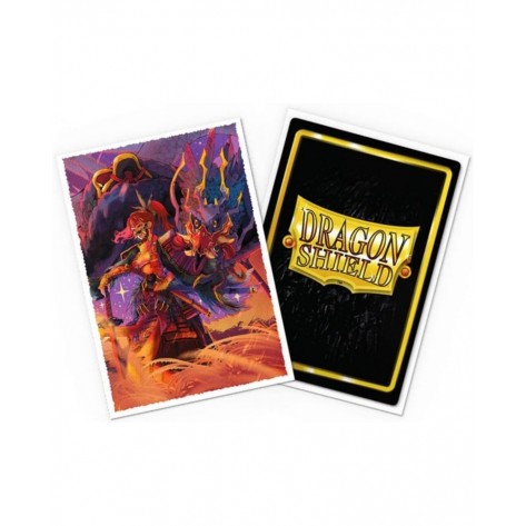 Протектори за карти Dragon Shield - Matte Art Sleeves Small Size, The Fallen (60 бр.)