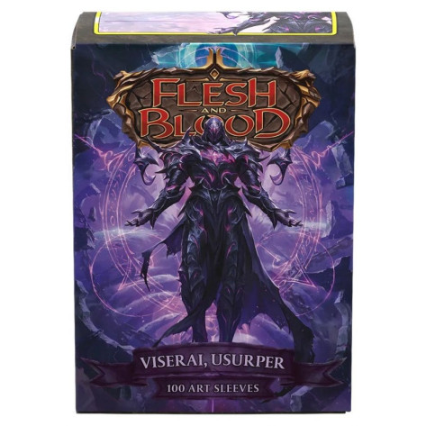 Протектори за карти Dragon Shield - Matte Art Sleeves Standard Size, Flesh and Blood: Viserai, Usurper (100 бр.)