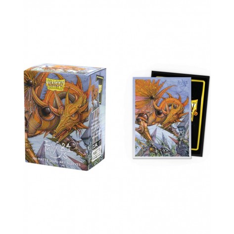 Протектори за карти Dragon Shield - Matte Dual Art Sleeves Standard Size, The Millerax (100 бр.)
