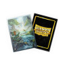 Протектори за карти Dragon Shield - Matte Dual Art Sleeves Standard Size, Landfall Series: Misty Rainforest (100 бр.)