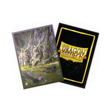 Протектори за карти Dragon Shield - Matte Dual Art Sleeves Standard Size, Landfall Series: Verdant Catacombs (100 бр.)