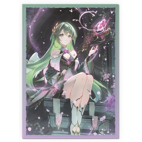 Протектори за карти Dragon Shield - Matte Dual Art Sleeves Standard Size, Grand Archive: Ariel, Archangel of Natura (100 бр.)