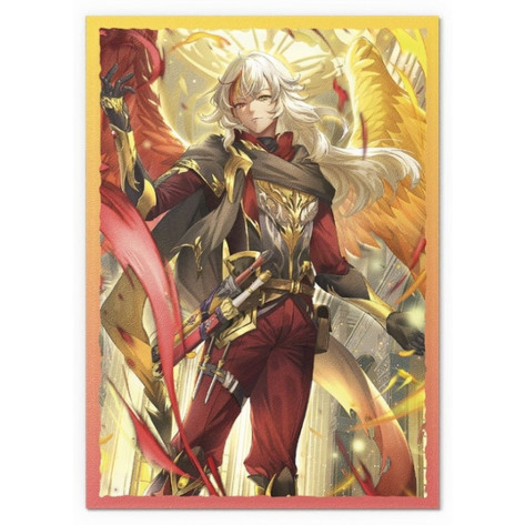 Протектори за карти Dragon Shield - Matte Dual Art Sleeves Standard Size, Grand Archive: Azrael, Archangel of Materia (100 бр.)