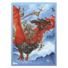 Протектори за карти Dragon Shield - Matte Dual Art Sleeves Standard Size, Signature Series: The Raid (100 бр.)