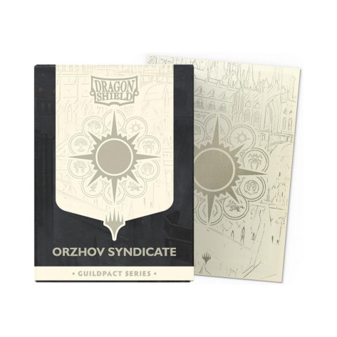 Протектори за карти Dragon Shield - Matte Dual Art Sleeves Standard Size, MTG Guildpact Series: Orzhov Syndicate (100 бр.)