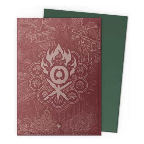 Протектори за карти Dragon Shield - Matte Dual Art Sleeves Standard Size, MTG Guildpact Series: Gruul Clans (100 бр.)