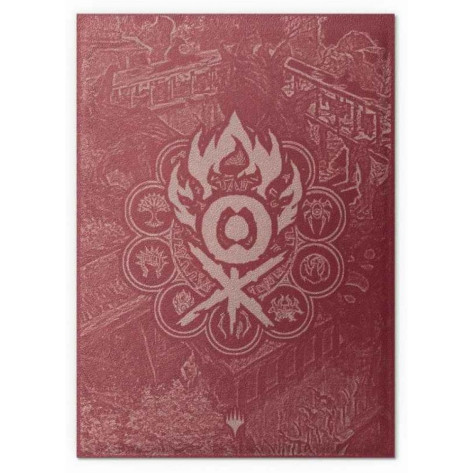 Протектори за карти Dragon Shield - Matte Dual Art Sleeves Standard Size, MTG Guildpact Series: Gruul Clans (100 бр.)